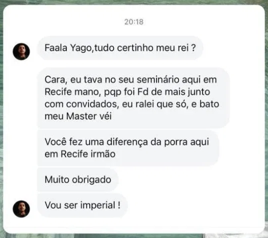 Feedback de aluno