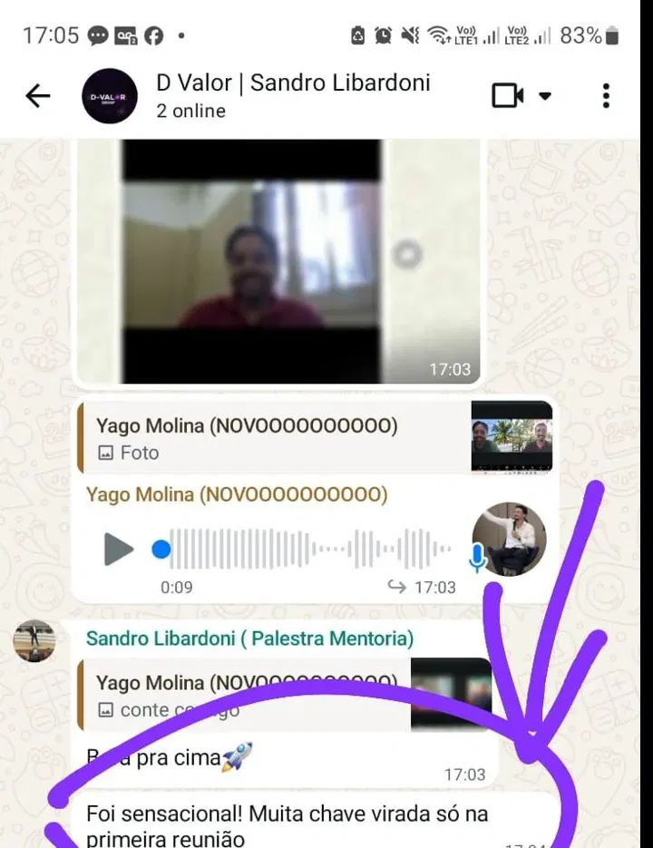 Feedback de aluno