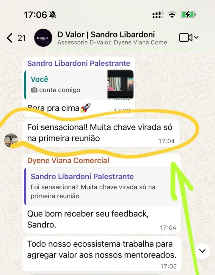 Feedback de aluno